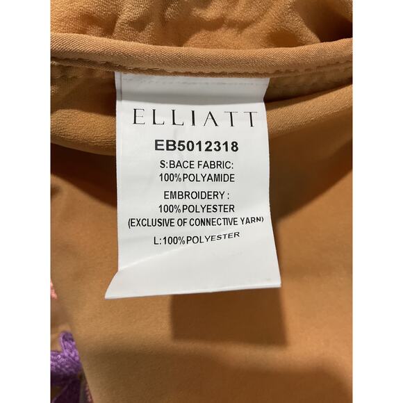 Elliatt 'Rosalind' Beige Polyamide Dress Size L - Picture 5 of 6